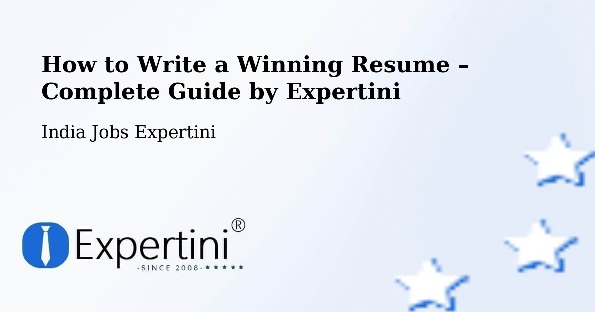 Resume Writing Guide for Job Seekers – Malappuram - Malappuram, India Jobs Expertini